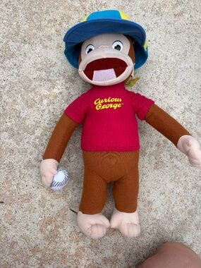 Vintage Curious George With Tags